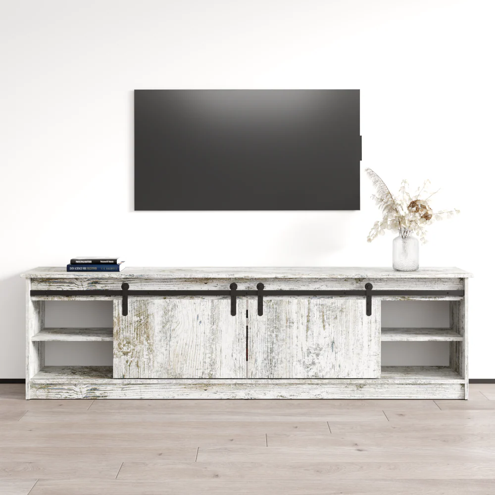 Granero 04 WH-EF Fireplace TV Stand - Image 22