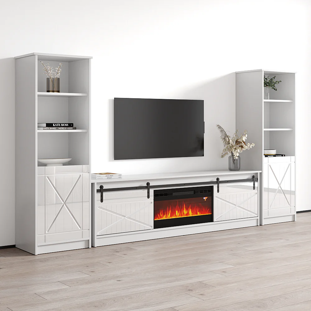 Granero BL-EF Fireplace Entertainment Center - Image 12