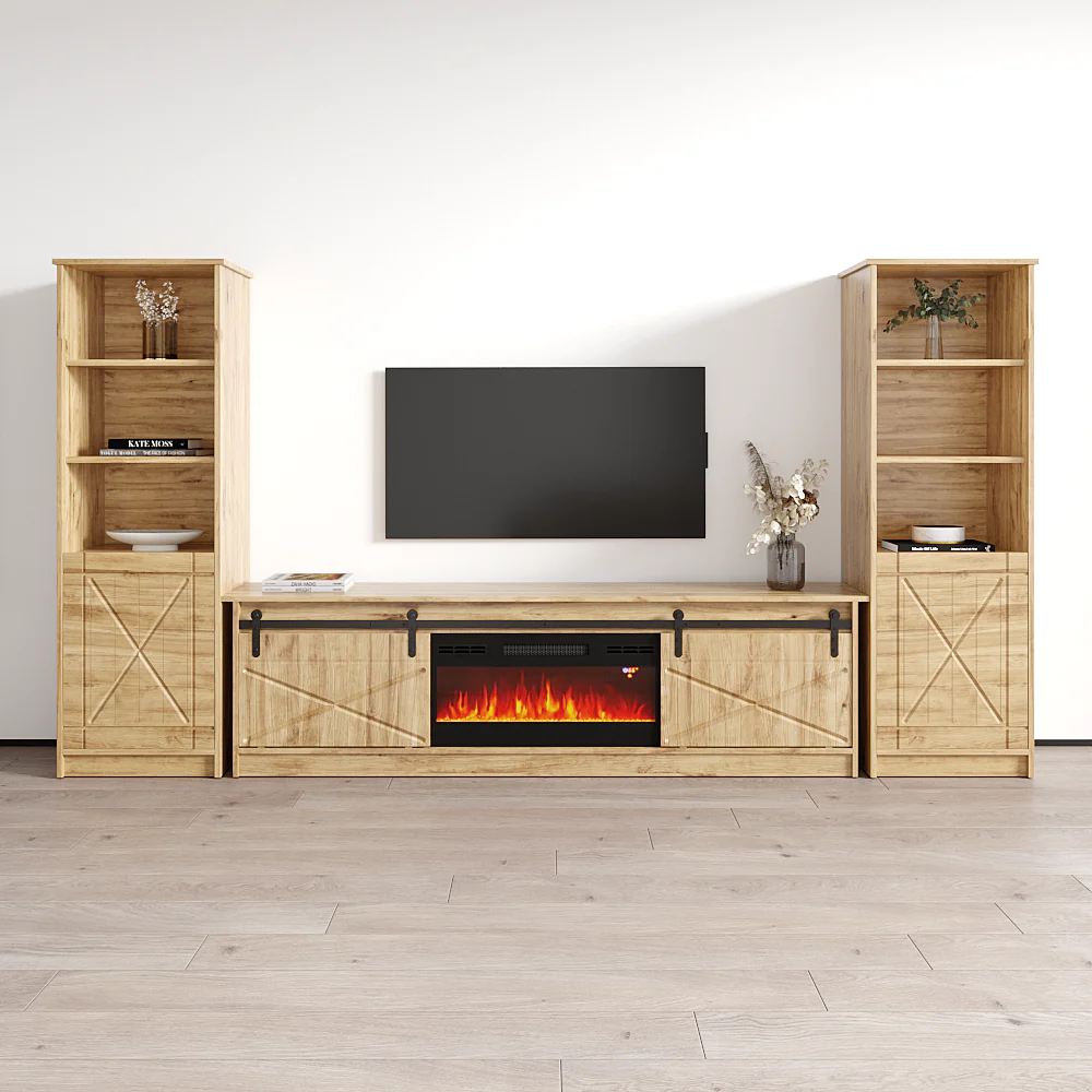 Granero BL-EF Fireplace Entertainment Center - Image 6