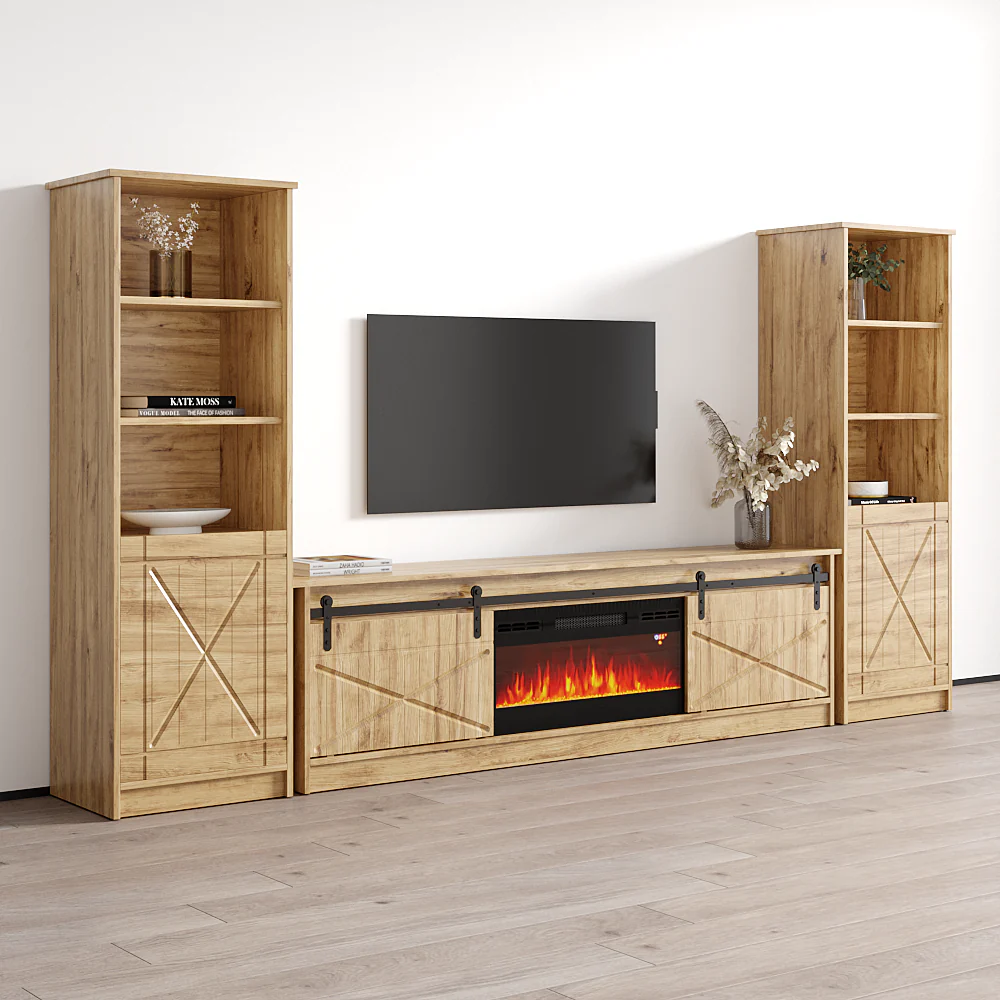 Granero BL-EF Fireplace Entertainment Center - Image 7