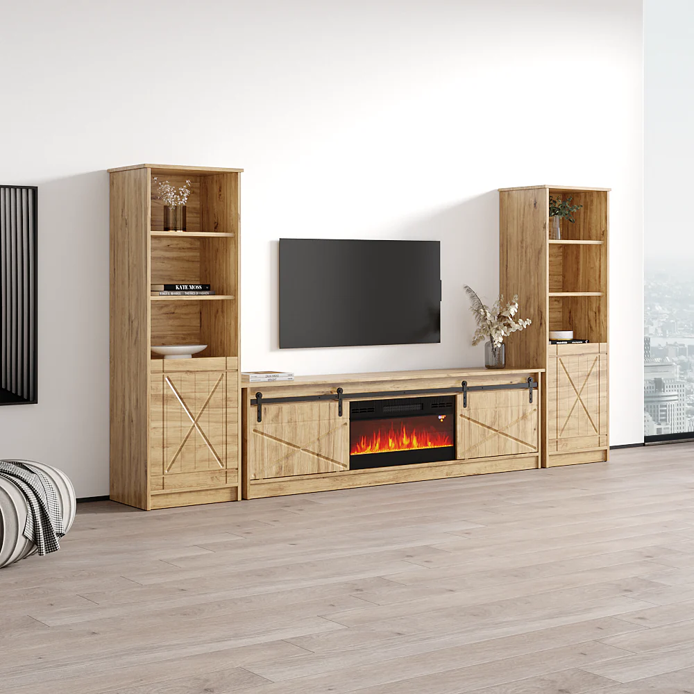 Granero BL-EF Fireplace Entertainment Center - Image 8