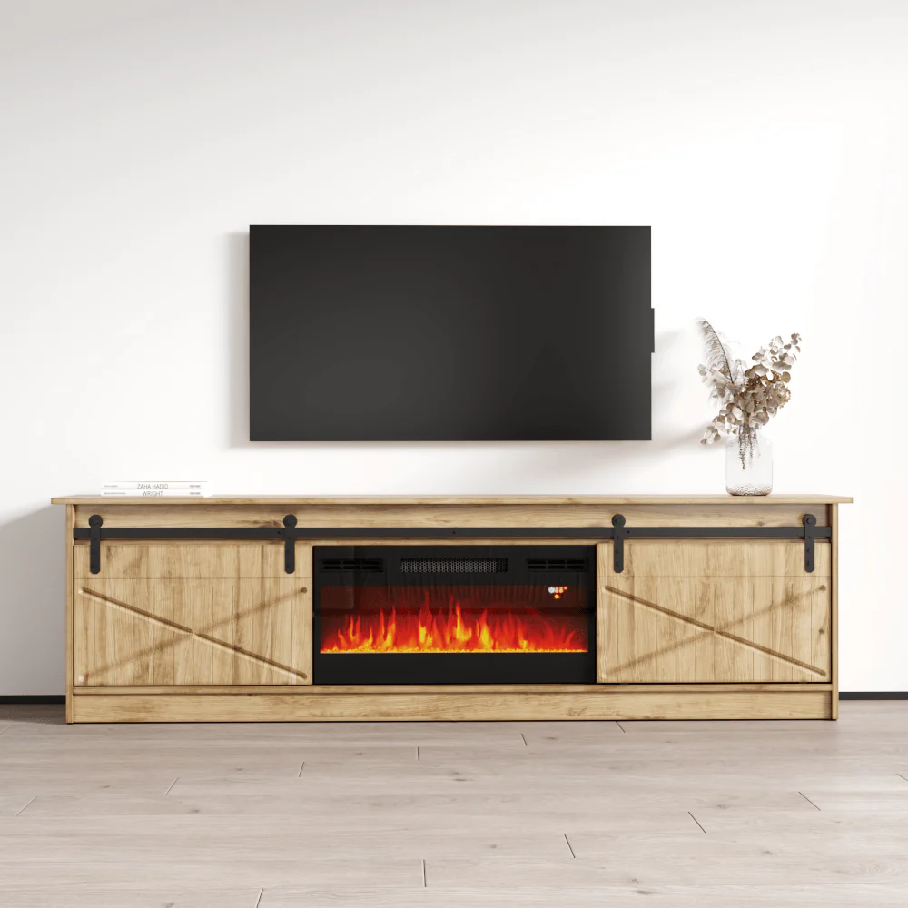 Granero BL-EF Fireplace TV Stand - Image 13