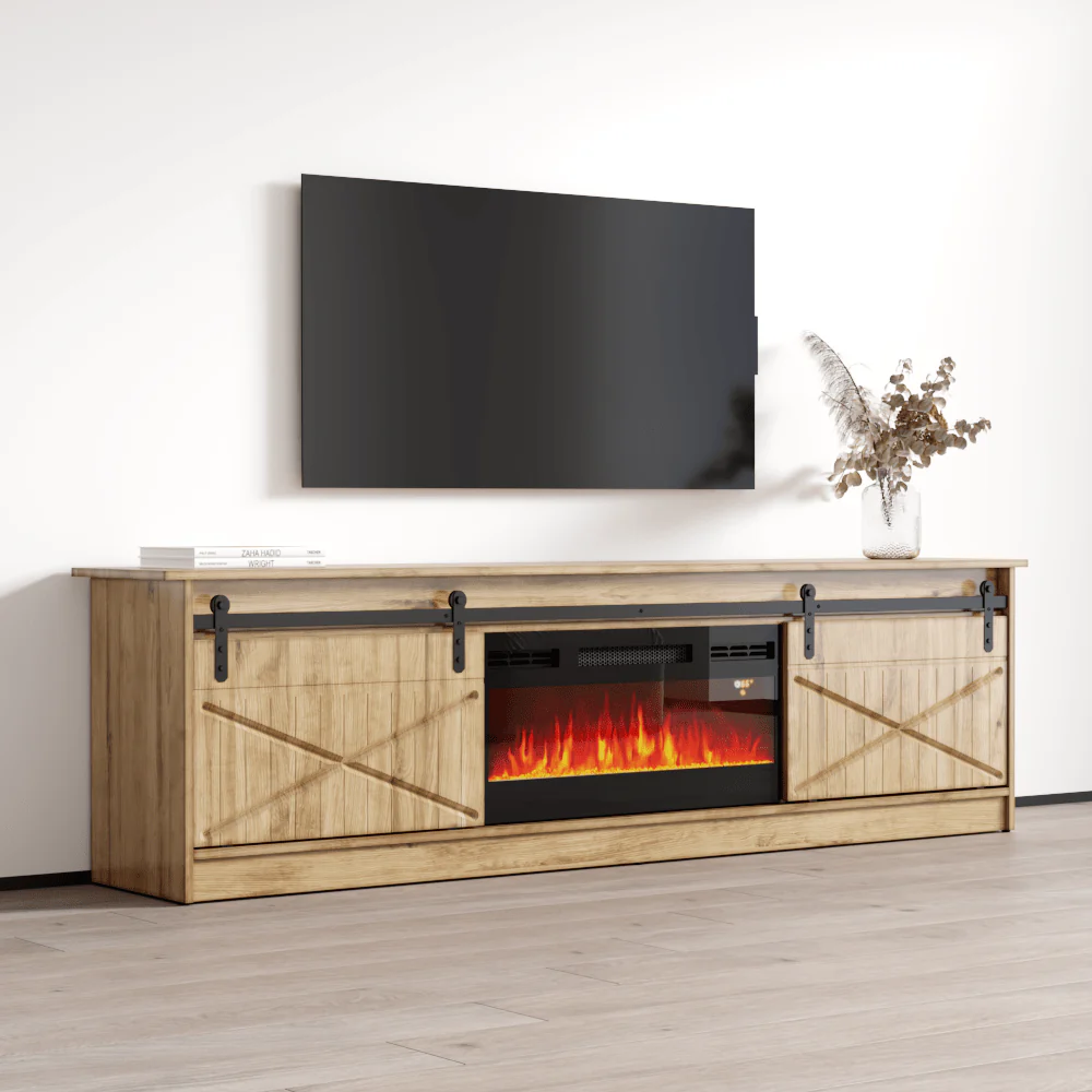 Granero BL-EF Fireplace TV Stand - Image 14