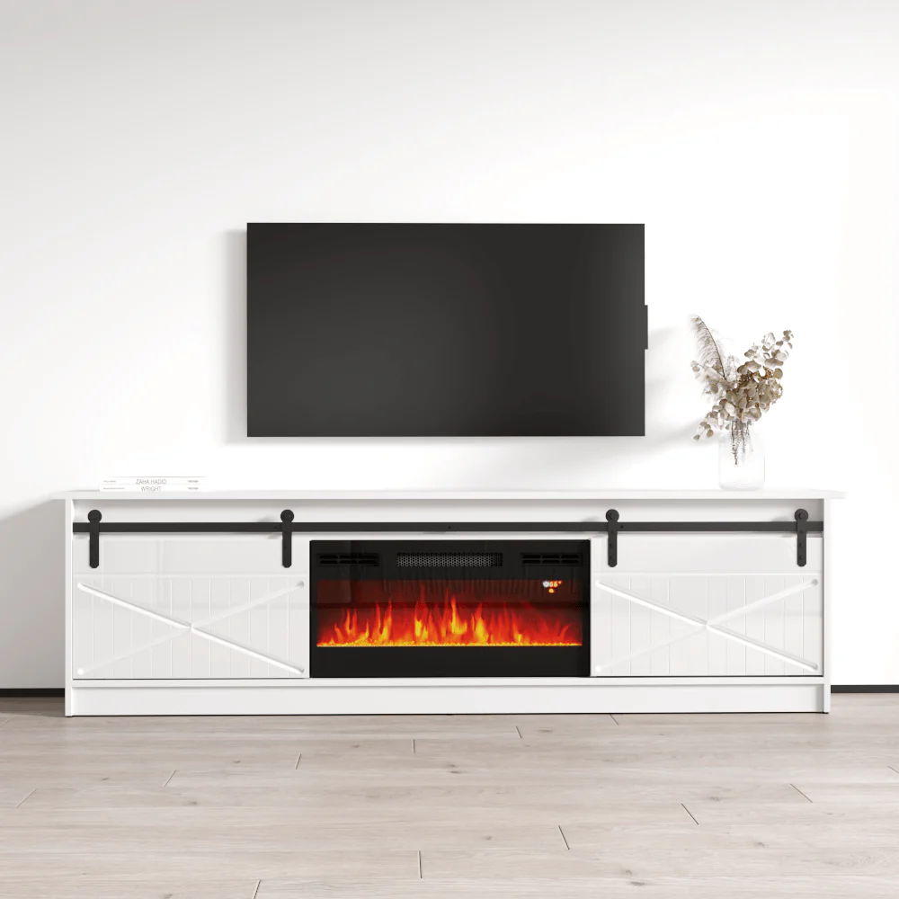 Granero BL-EF Fireplace TV Stand - Image 7