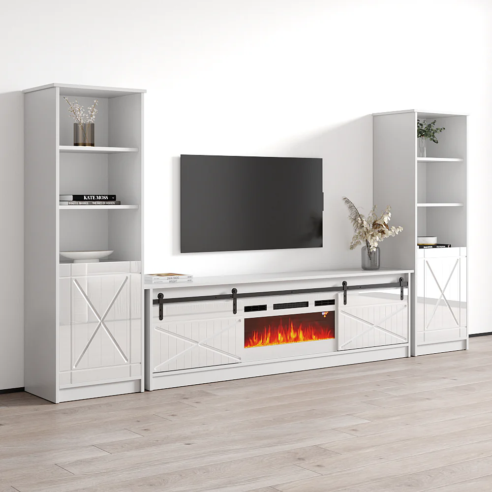 Granero WH-EF Fireplace Entertainment Center - Image 12
