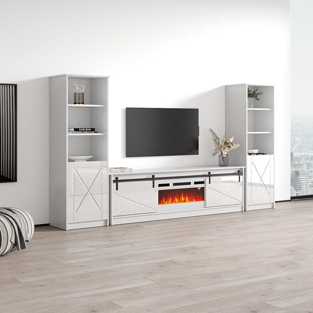Granero WH-EF Fireplace Entertainment Center - Image 13