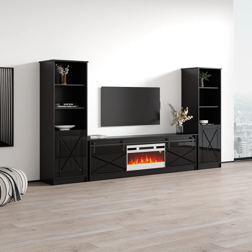 Granero WH-EF Fireplace Entertainment Center - Image 3