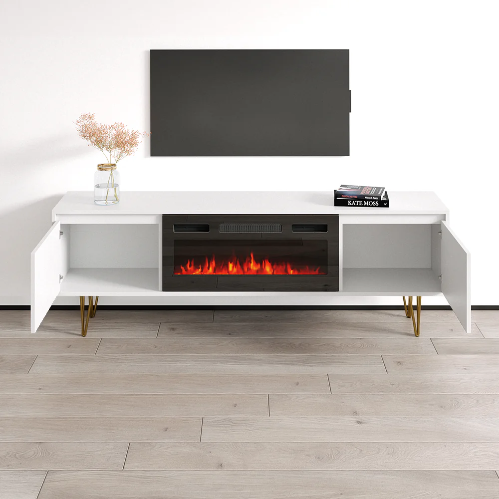 Haifa BL-EF Fireplace TV Stand - Image 14
