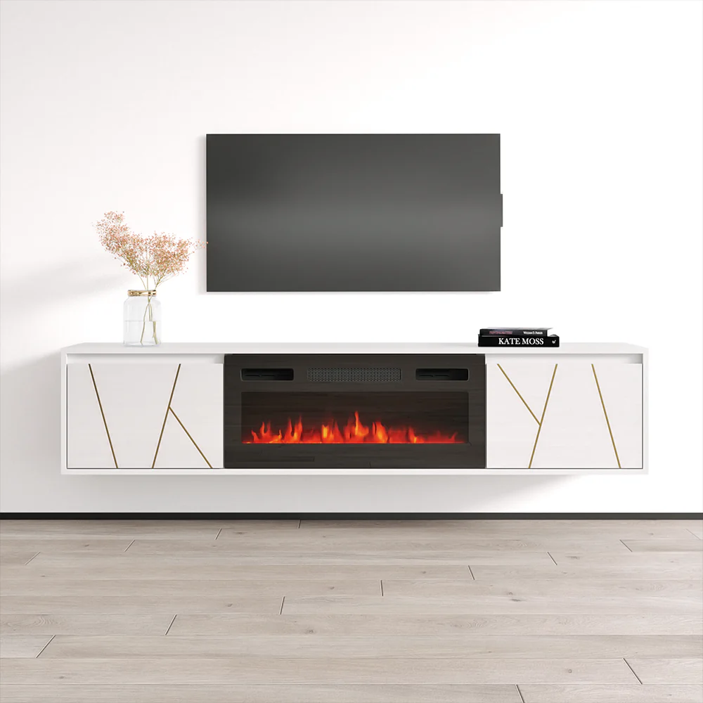 Haifa BL-EF Fireplace TV Stand - Image 15