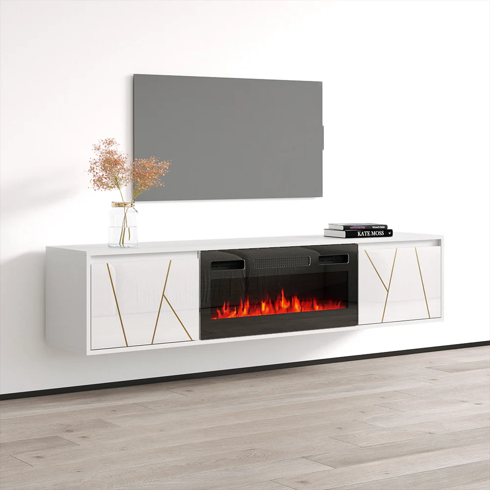 Haifa BL-EF Fireplace TV Stand - Image 16