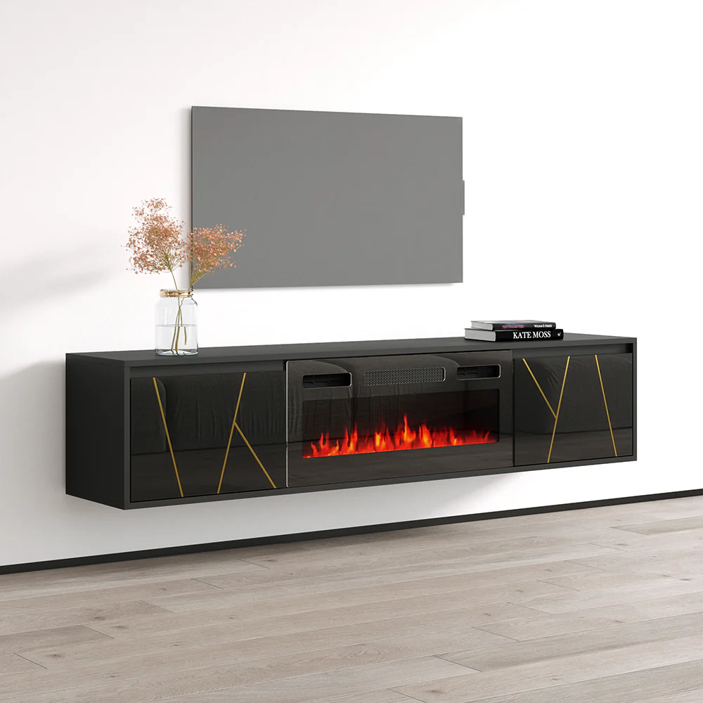 Haifa BL-EF Fireplace TV Stand - Image 6