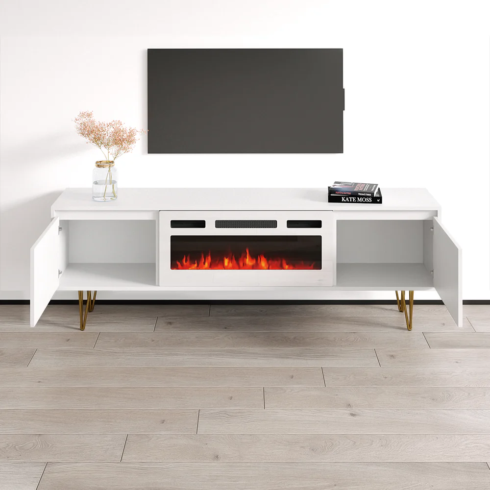 Haifa WH-EF Fireplace TV Stand - Image 14
