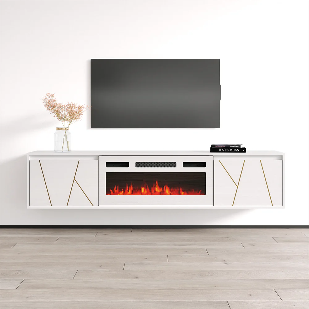 Haifa WH-EF Fireplace TV Stand - Image 15
