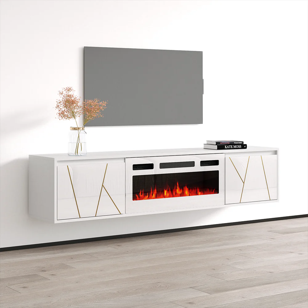 Haifa WH-EF Fireplace TV Stand - Image 16