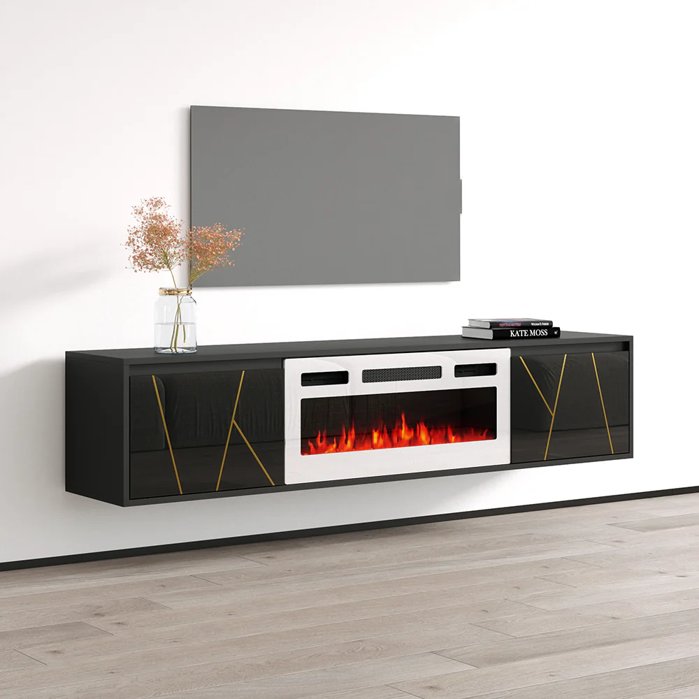 Haifa WH-EF Fireplace TV Stand - Image 6
