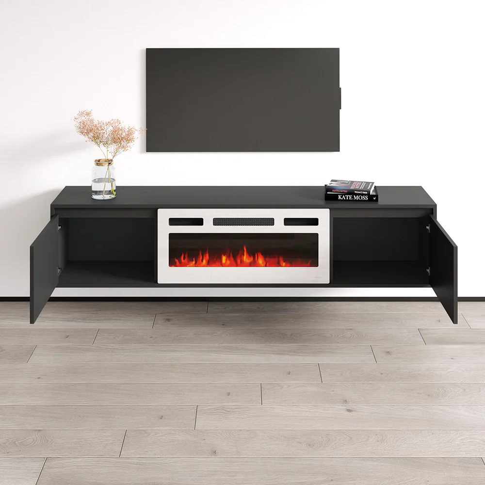 Haifa WH-EF Fireplace TV Stand - Image 8