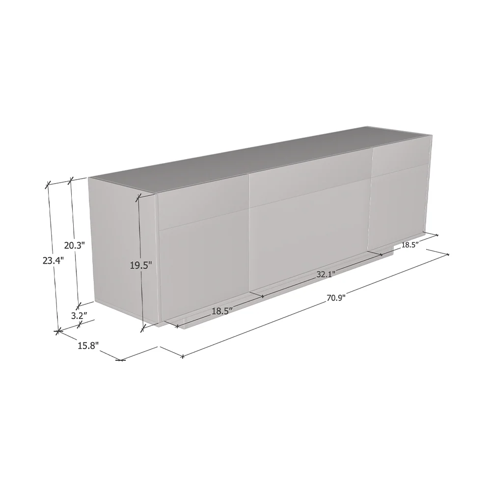 Haopsa 3D TV Stand - Image 5