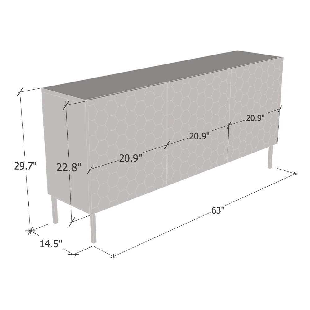 Hexa 02 Sideboard - Image 7