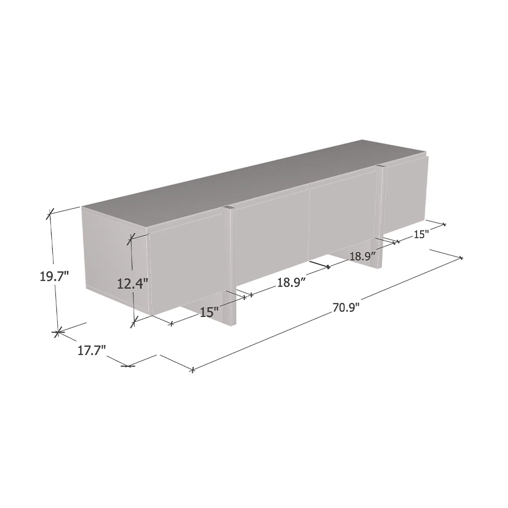 Kinzie 180 TV Stand - Image 8