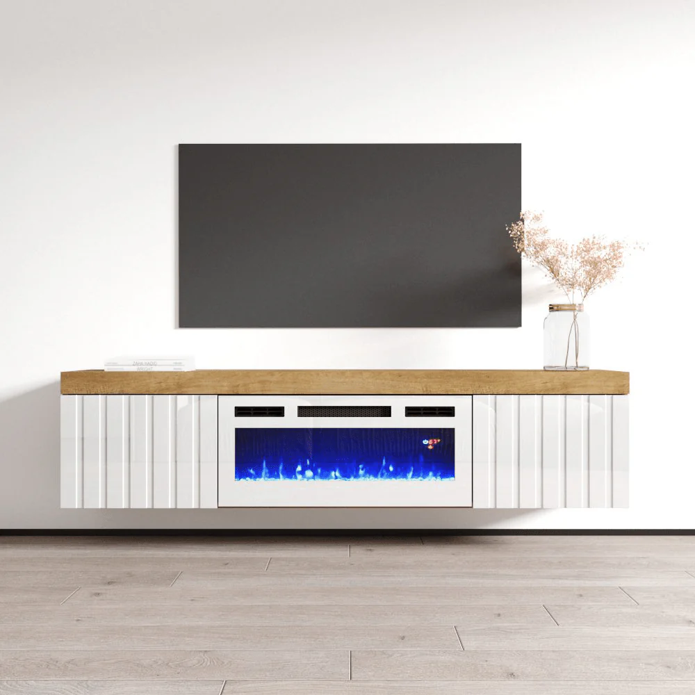 Knoxville WH-EF Floating Fireplace TV Stand - Image 19