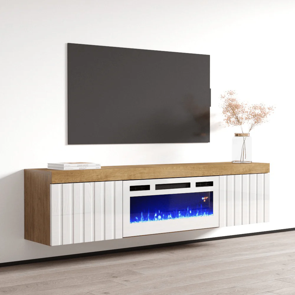 Knoxville WH-EF Floating Fireplace TV Stand - Image 20