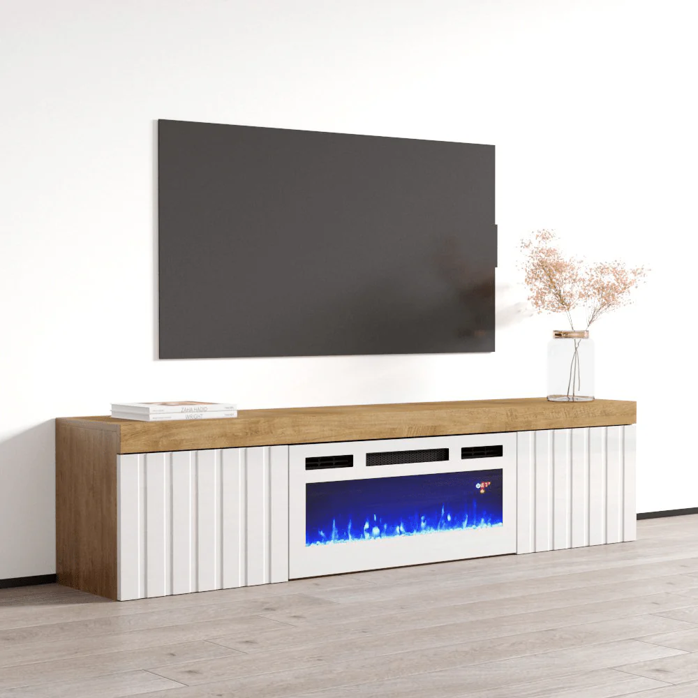 Knoxville WH-EF Floating Fireplace TV Stand - Image 23