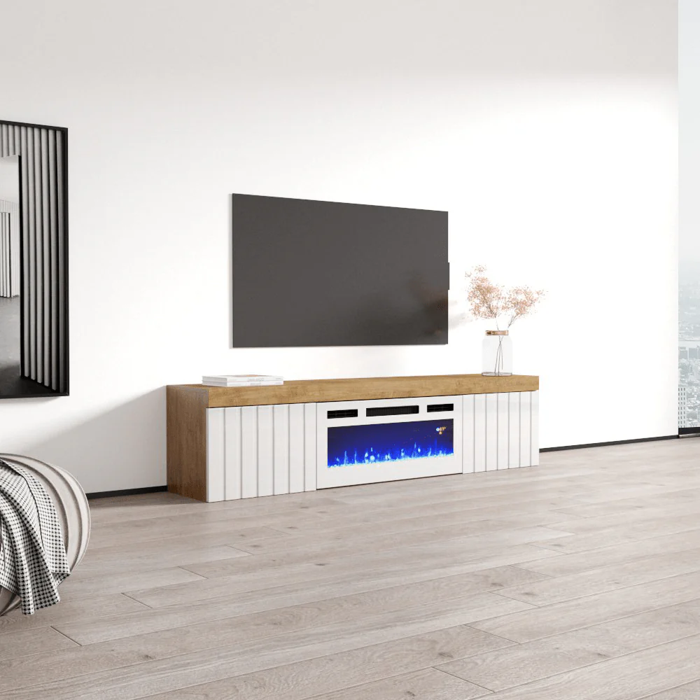 Knoxville WH-EF Floating Fireplace TV Stand - Image 24