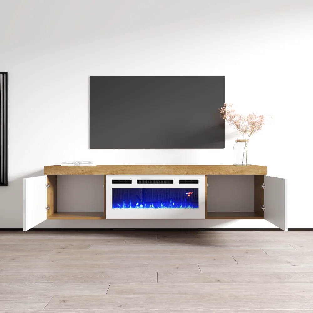 Knoxville WH-EF Floating Fireplace TV Stand - Image 25