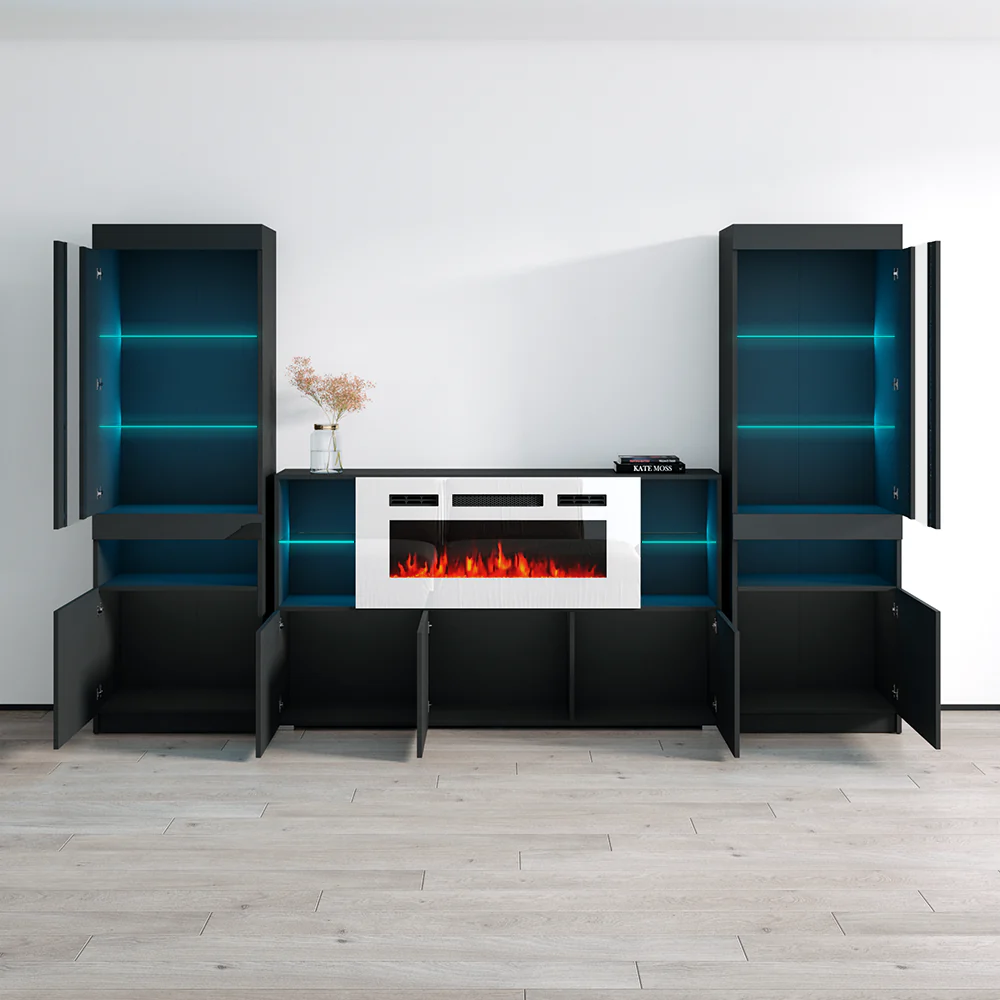 Komi WH03 Fireplace Entertainment Center - Image 4