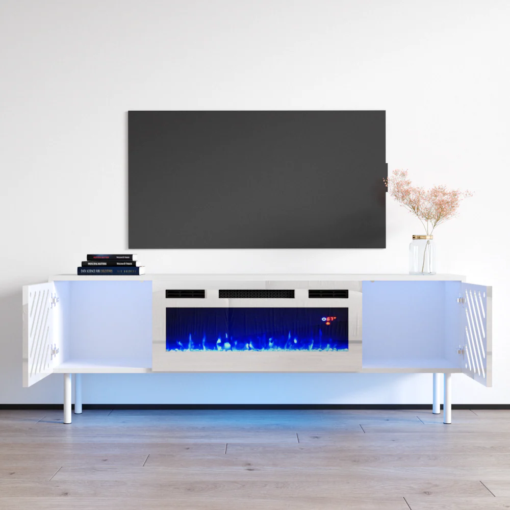 Laser WH-EF Fireplace TV Stand - Image 3
