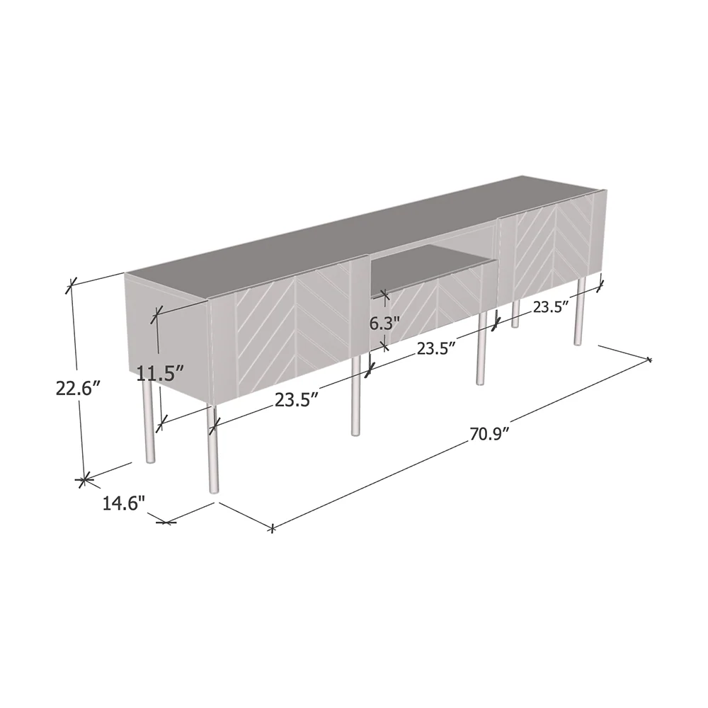 Leaf 01 TV Stand - Image 7
