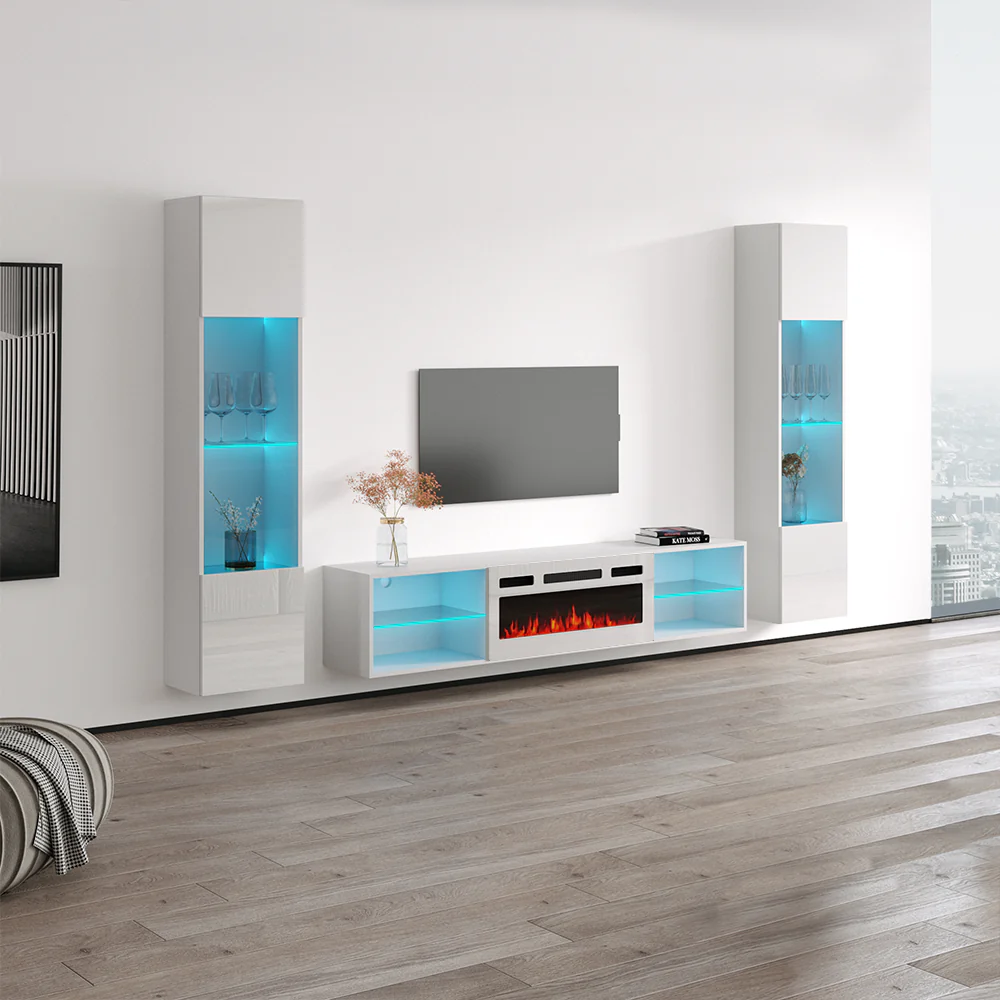 Lima WH-EF Floating Fireplace Entertainment Center - Image 23