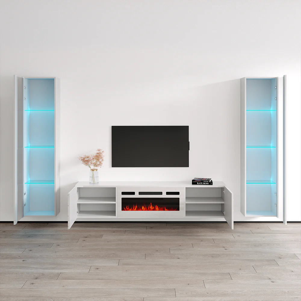 Luxe WH-EF Floating Fireplace Entertainment Center - Image 14