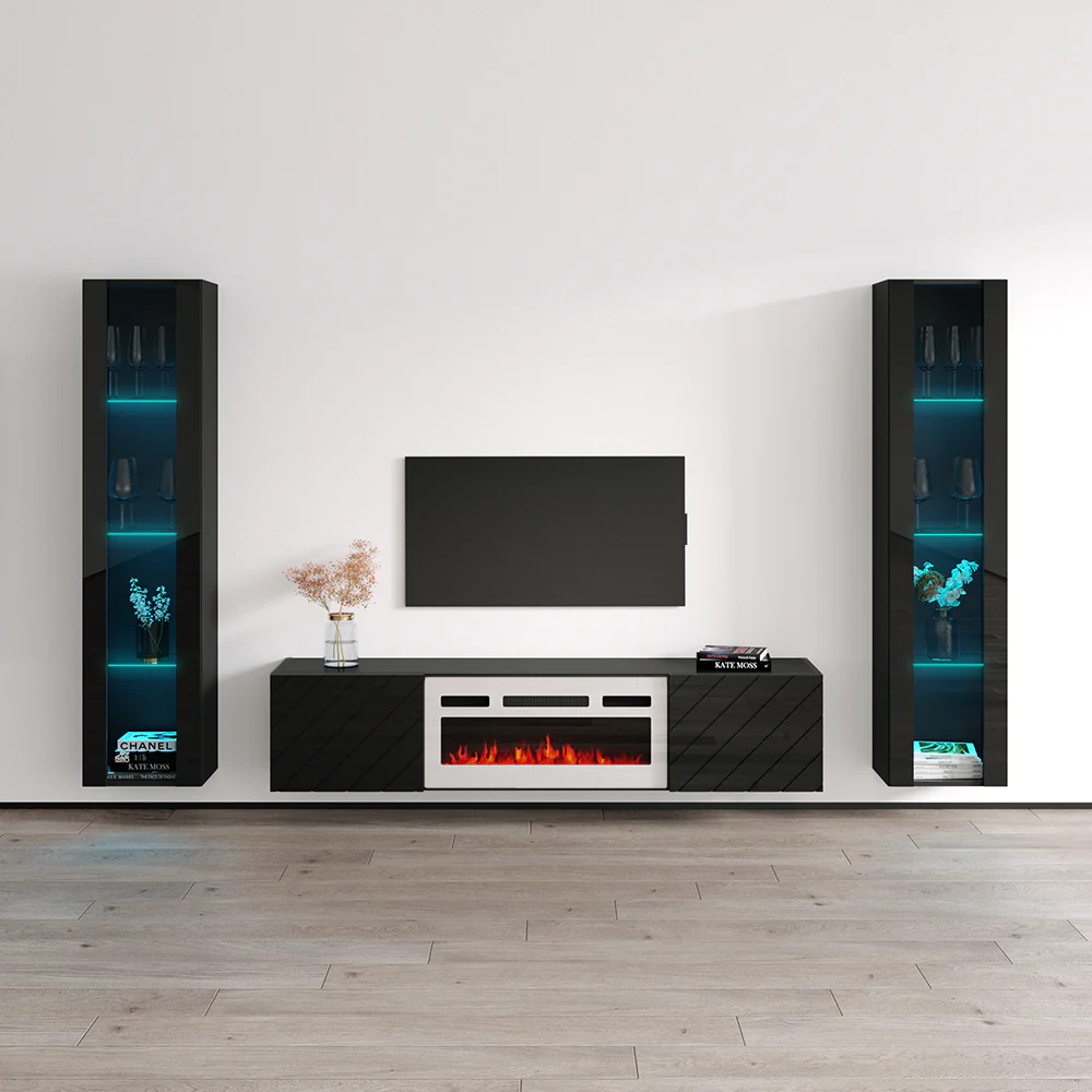Luxe WH-EF Floating Fireplace Entertainment Center - Image 16