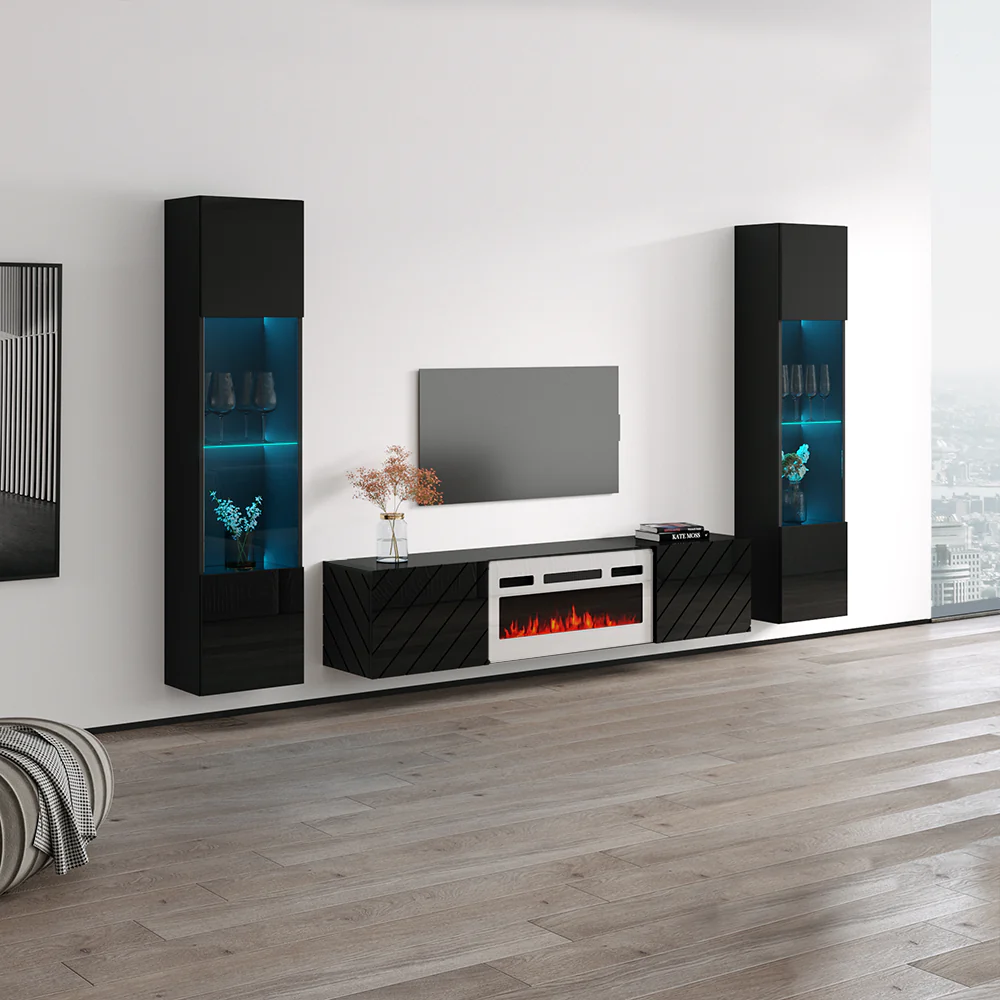 Luxe WH-EF Floating Fireplace Entertainment Center - Image 28