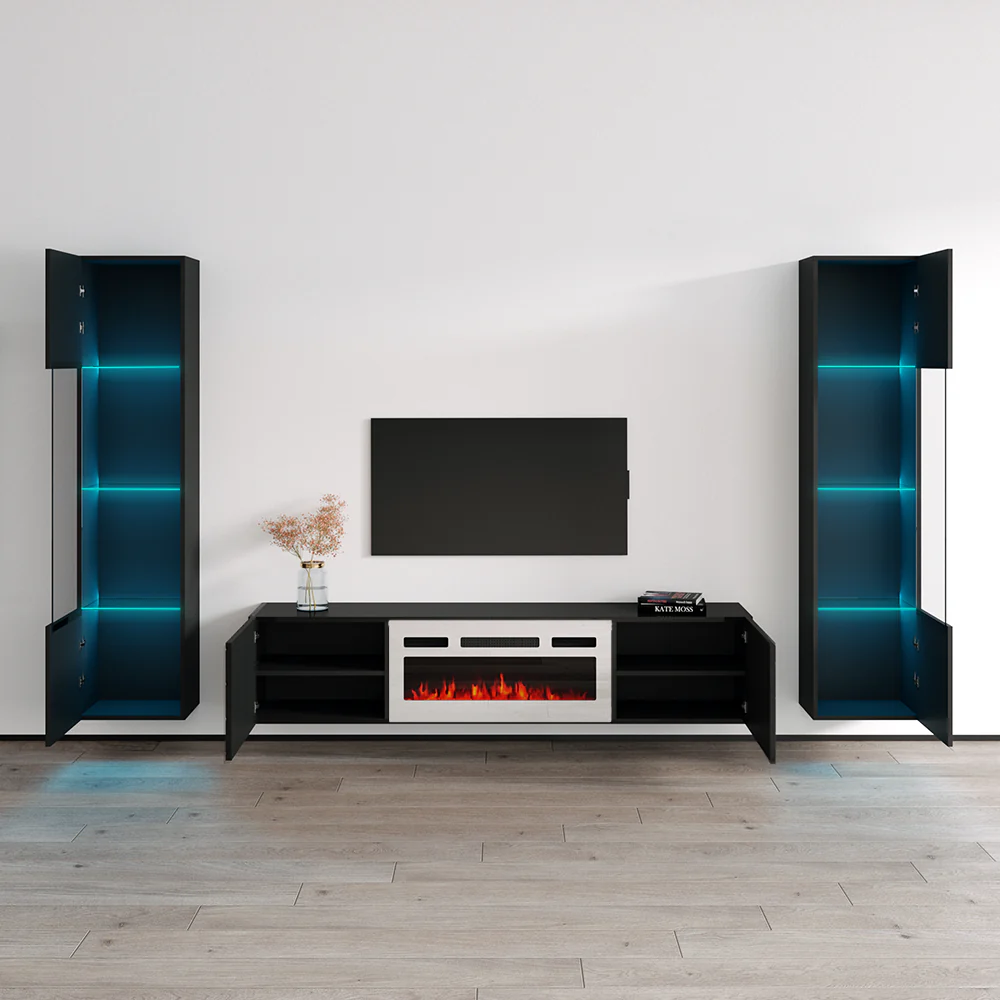 Luxe WH-EF Floating Fireplace Entertainment Center - Image 29
