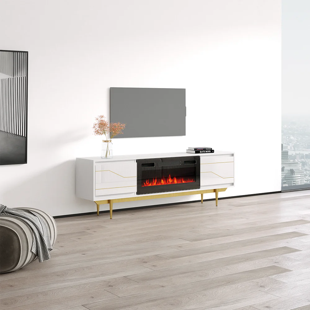 Maze BL-EF Fireplace TV Stand - Image 13