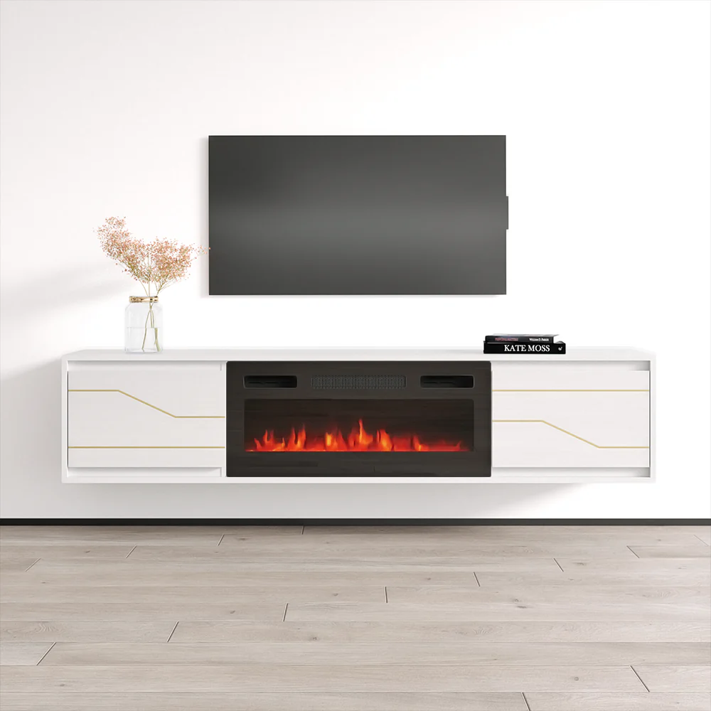 Maze BL-EF Fireplace TV Stand - Image 15