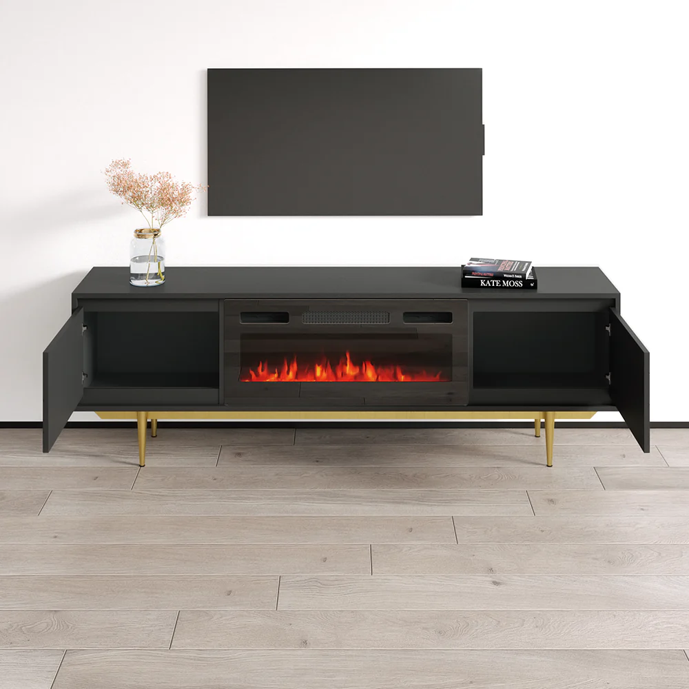 Maze BL-EF Fireplace TV Stand - Image 4