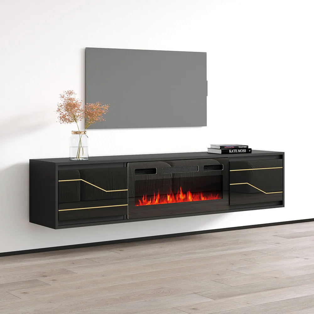 Maze BL-EF Fireplace TV Stand - Image 6