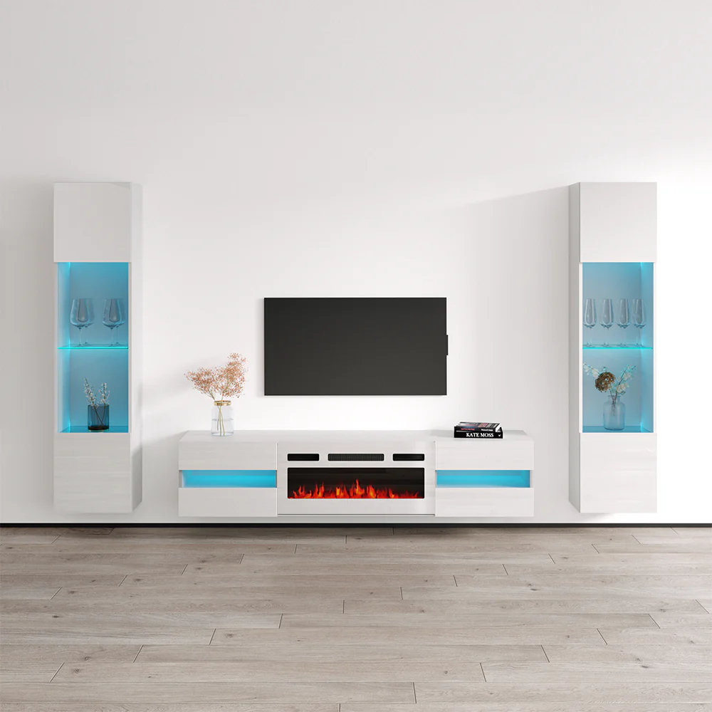 Metro WH-EF Floating Fireplace Entertainment Center - Image 11