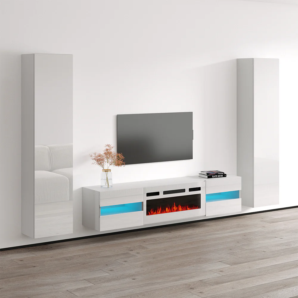 Metro WH-EF Floating Fireplace Entertainment Center - Image 2