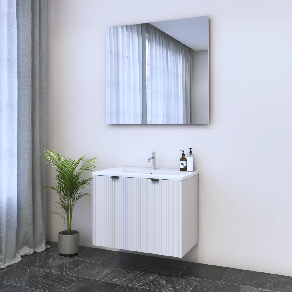 Nicole 2D 80 Floating Bathroom Vanity - Image 3