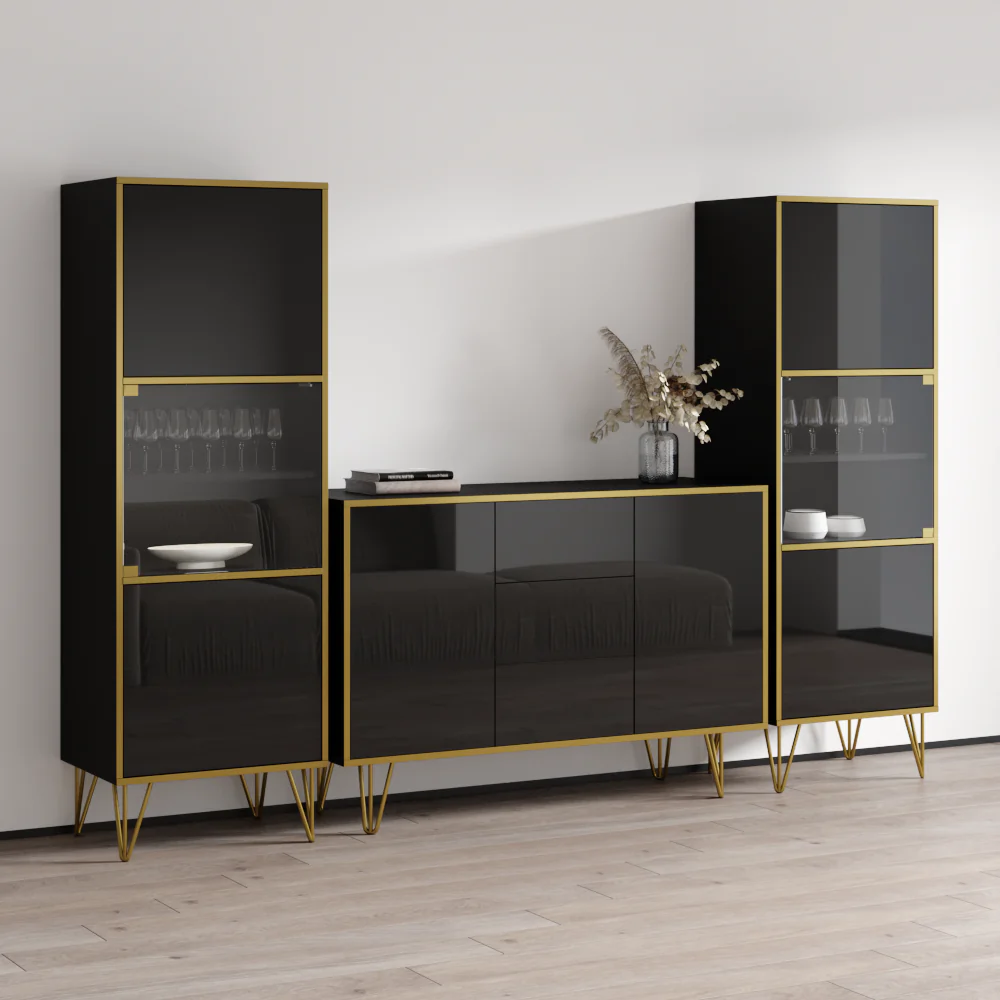 Peri SB-BK-BK Entertainment Center - Image 2