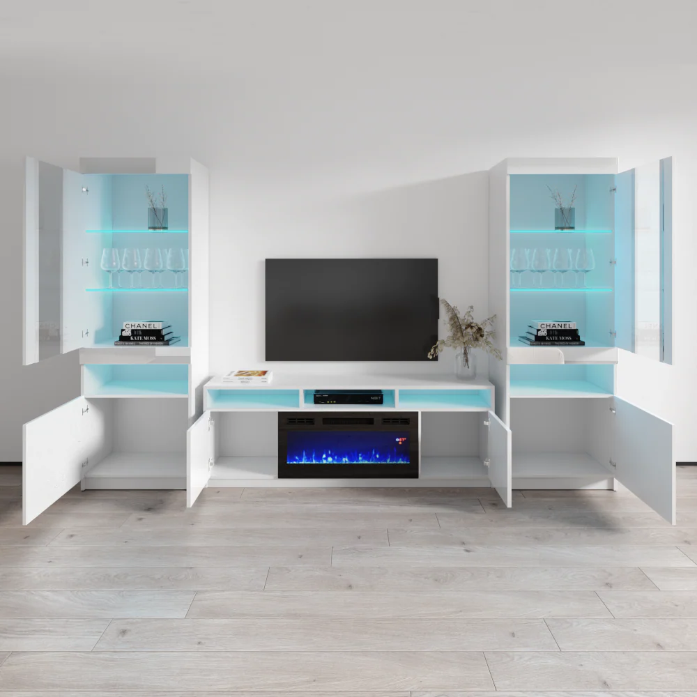 Reno BL05 Fireplace Entertainment Center - Image 10