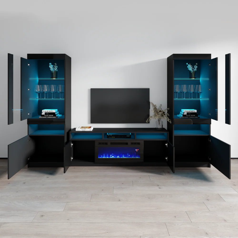 Reno BL05 Fireplace Entertainment Center - Image 4
