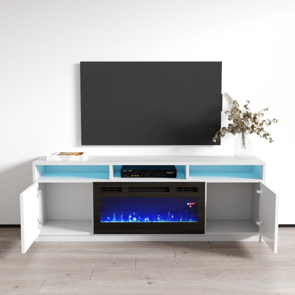 Reno BL05 Fireplace TV Stand - Image 6