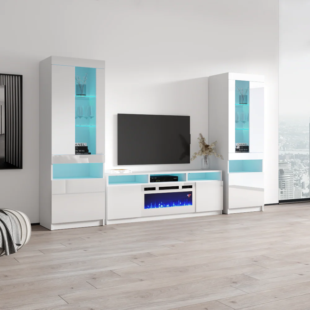 Reno WH05 Fireplace Entertainment Center - Image 3