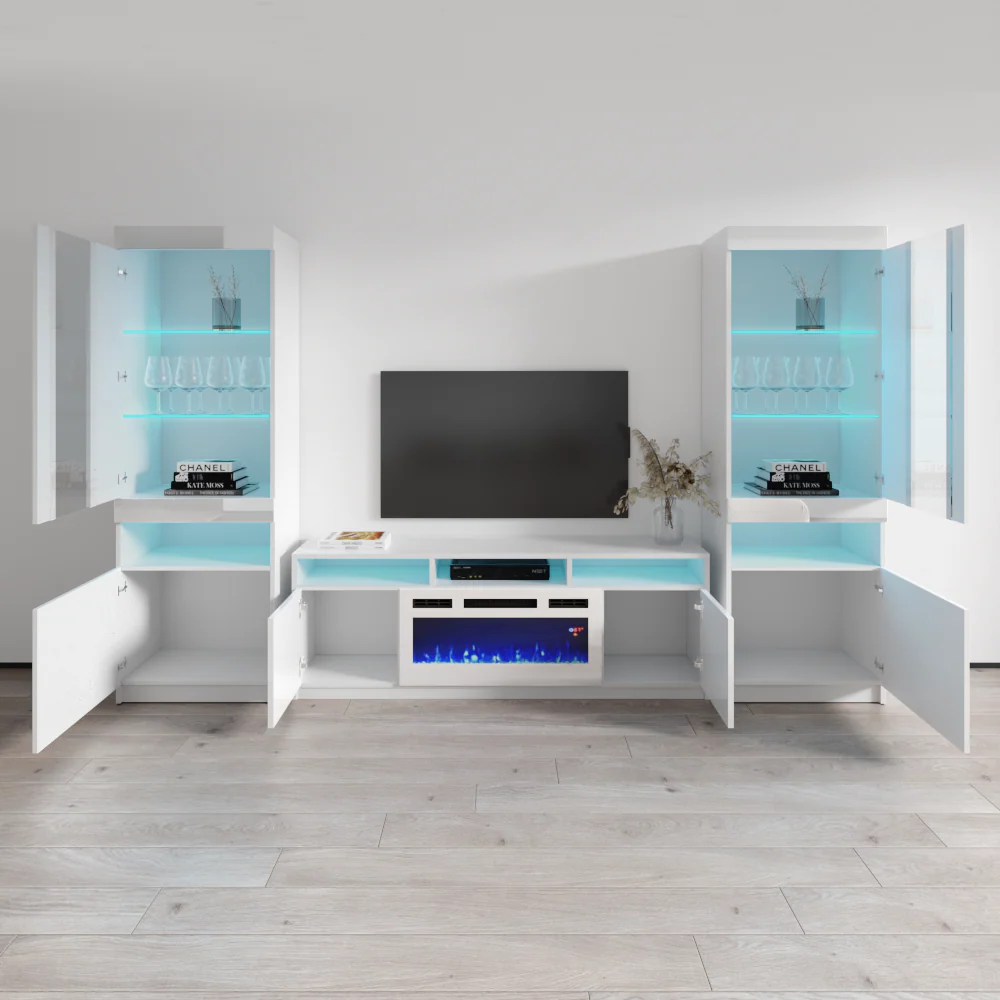 Reno WH05 Fireplace Entertainment Center - Image 4