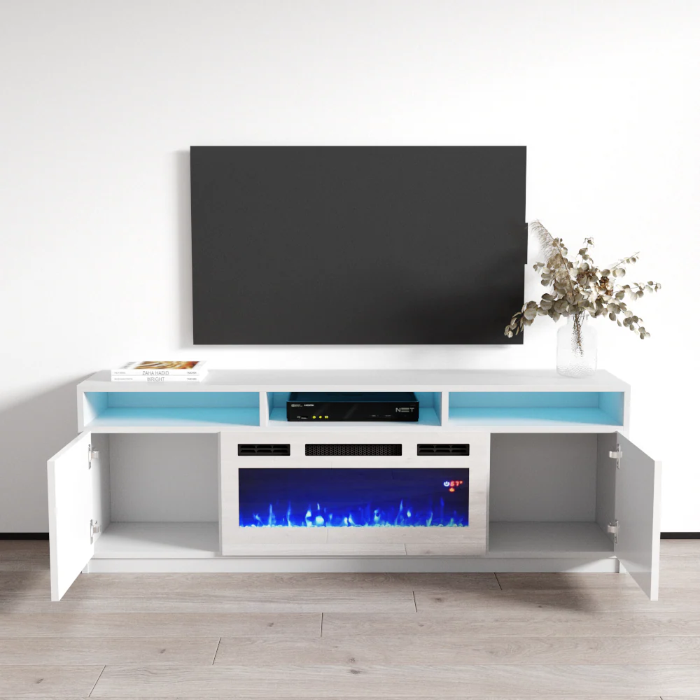 Reno WH05 Fireplace TV Stand - Image 7